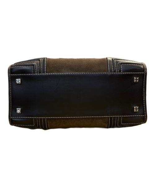 LOEWE（ロエベ）LOEWE (ロエベ) アマソナ28/ハンドバッグ ブラウンの古着・服飾アイテム