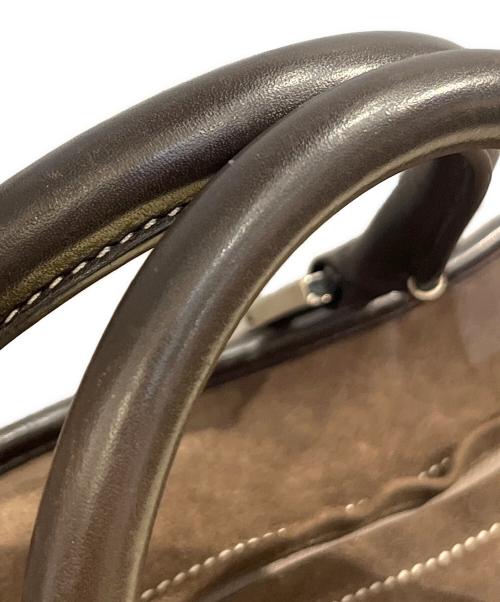 LOEWE（ロエベ）LOEWE (ロエベ) アマソナ28/ハンドバッグ ブラウンの古着・服飾アイテム