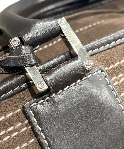 LOEWE（ロエベ）LOEWE (ロエベ) アマソナ28/ハンドバッグ ブラウンの古着・服飾アイテム