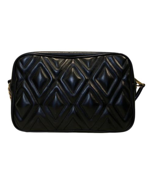 MIU MIU（ミュウミュウ）MIU MIU (ミュウミュウ) マテラッセ ナッパレザー チェーンショルダーバッグ ブラックの古着・服飾アイテム