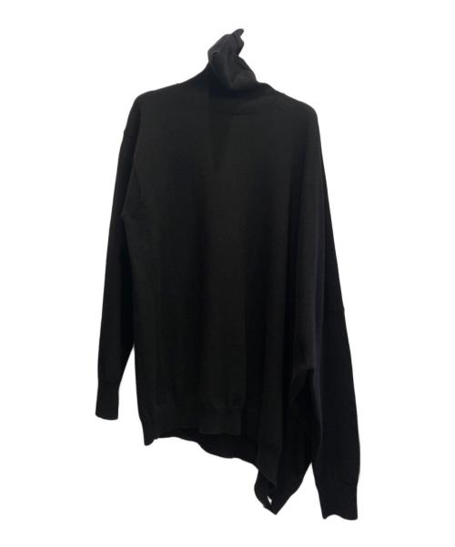 Maison Margiela（メゾンマルジェラ）Maison Margiela (メゾンマルジェラ) タートルネックニット ブラック サイズ:XSの古着・服飾アイテム