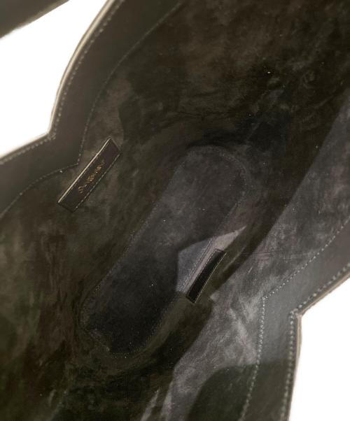 Saint Laurent Paris（サンローランパリ）Saint Laurent Paris (サンローランパリ) Yトップハンドル2WAYバッグ ブラックの古着・服飾アイテム