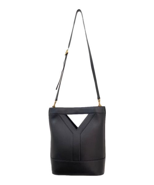 Saint Laurent Paris（サンローランパリ）Saint Laurent Paris (サンローランパリ) Yトップハンドル2WAYバッグ ブラックの古着・服飾アイテム