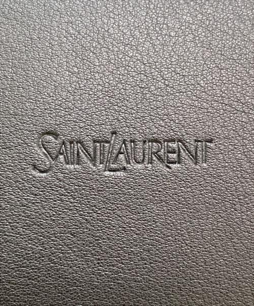 Saint Laurent Paris（サンローランパリ）Saint Laurent Paris (サンローランパリ) Yトップハンドル2WAYバッグ ブラックの古着・服飾アイテム