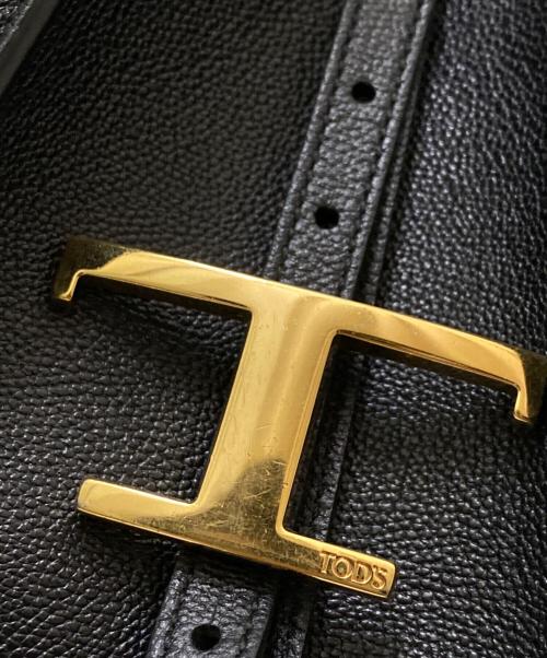 TOD'S（トッズ）TOD'S (トッズ) Tタイムレスミニ ブラック サイズ:ミニの古着・服飾アイテム