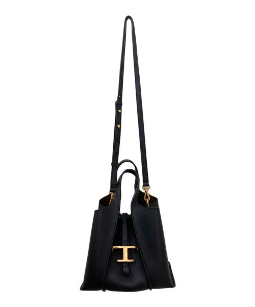TOD'S（トッズ）TOD'S (トッズ) Tタイムレスミニ ブラック サイズ:ミニの古着・服飾アイテム