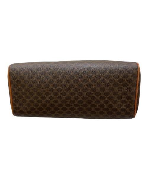 CELINE（セリーヌ）CELINE (セリーヌ) マカダム ミニボストンバッグ ブラウンの古着・服飾アイテム