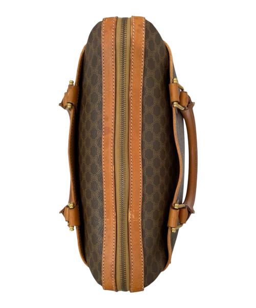 CELINE（セリーヌ）CELINE (セリーヌ) マカダム ミニボストンバッグ ブラウンの古着・服飾アイテム
