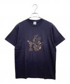 pokemonポケモン）の古着「半袖Tシャツ」｜ネイビー