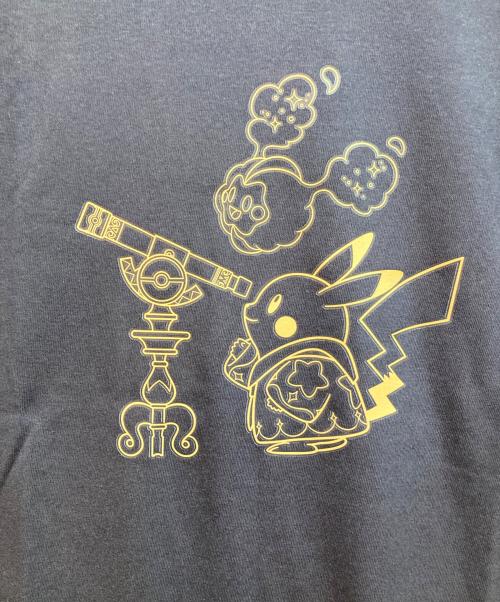 pokemon（ポケモン）pokemon (ポケモン) 半袖Tシャツ ネイビー サイズ:Mの古着・服飾アイテム