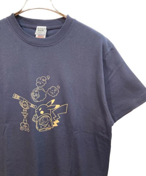 pokemon（ポケモン）pokemon (ポケモン) 半袖Tシャツ ネイビー サイズ:Mの古着・服飾アイテム