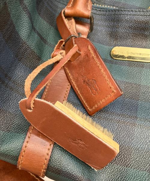 RALPH LAUREN（ラルフローレン）RALPH LAUREN (ラルフローレン) ボストンバッグ グリーンの古着・服飾アイテム