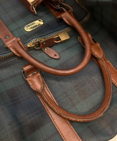 RALPH LAUREN（ラルフローレン）RALPH LAUREN (ラルフローレン) ボストンバッグ グリーンの古着・服飾アイテム