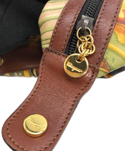 Salvatore Ferragamo（サルヴァトーレ フェラガモ）Salvatore Ferragamo (サルヴァトーレ フェラガモ) トートバッグ ブラックの古着・服飾アイテム
