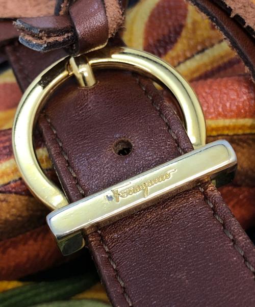 Salvatore Ferragamo（サルヴァトーレ フェラガモ）Salvatore Ferragamo (サルヴァトーレ フェラガモ) トートバッグ ブラックの古着・服飾アイテム