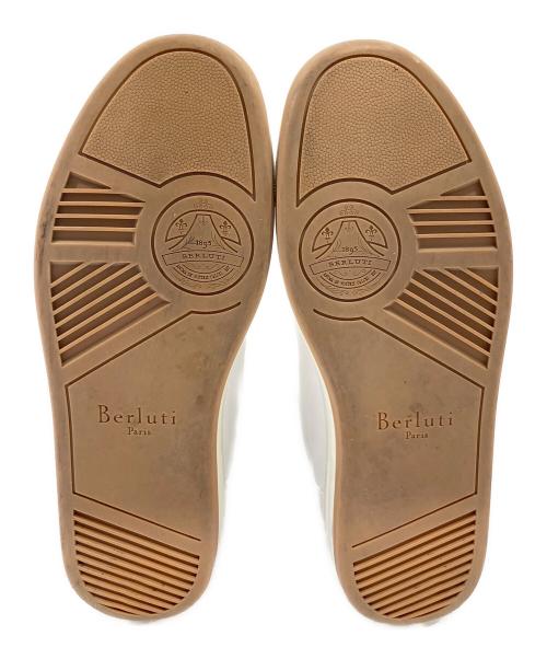 Berluti（ベルルッティ）Berluti (ベルルッティ) ハイカットスニーカー ホワイト サイズ:9 1/2の古着・服飾アイテム