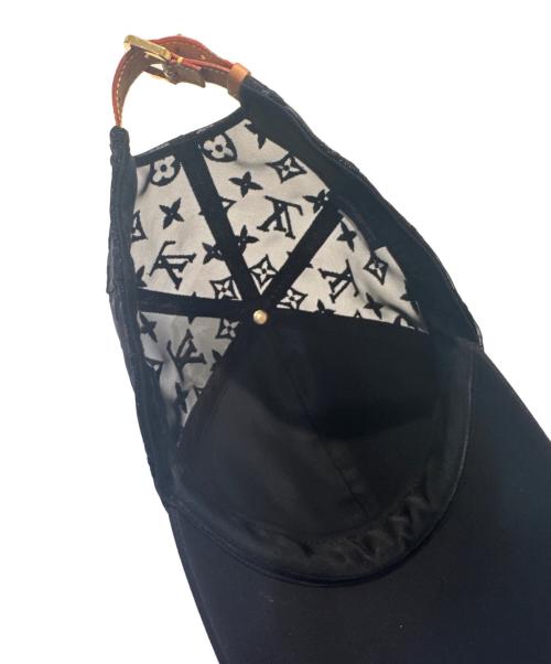 LOUIS VUITTON（ルイ ヴィトン）LOUIS VUITTON (ルイ ヴィトン) キャップ･ベースボール モノグラム メッシュ ブラック サイズ:Mの古着・服飾アイテム