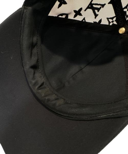LOUIS VUITTON（ルイ ヴィトン）LOUIS VUITTON (ルイ ヴィトン) キャップ･ベースボール モノグラム メッシュ ブラック サイズ:Mの古着・服飾アイテム