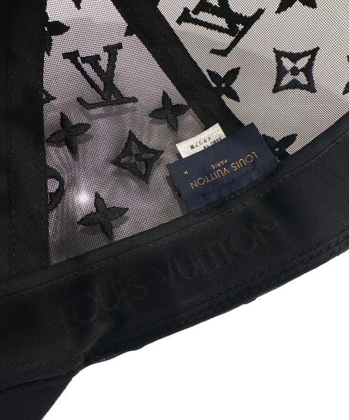 LOUIS VUITTON（ルイ ヴィトン）LOUIS VUITTON (ルイ ヴィトン) キャップ･ベースボール モノグラム メッシュ ブラック サイズ:Mの古着・服飾アイテム