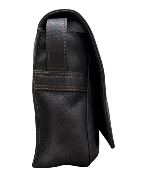 LOEWE（ロエベ）LOEWE (ロエベ) アナグラム フラップショルダーバッグ グレーの古着・服飾アイテム
