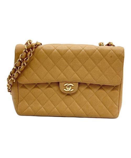 CHANEL（シャネル）CHANEL (シャネル) チェーンショルダーバッグ ベージュ サイズ:30cmの古着・服飾アイテム