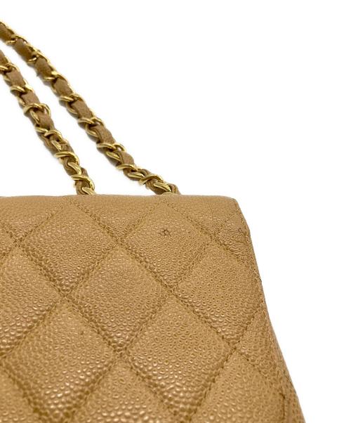 CHANEL（シャネル）CHANEL (シャネル) チェーンショルダーバッグ ベージュ サイズ:30cmの古着・服飾アイテム