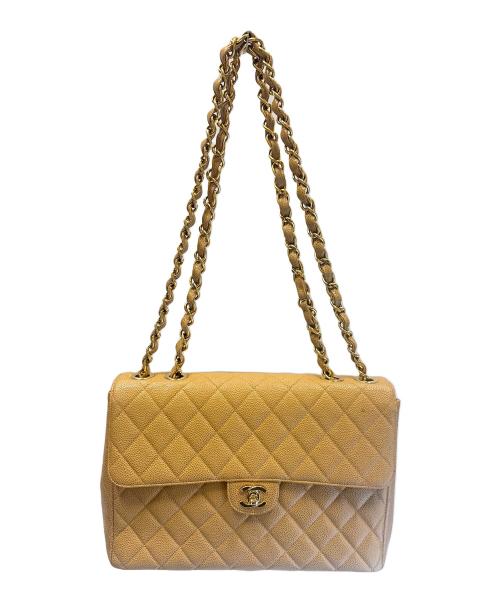CHANEL（シャネル）CHANEL (シャネル) チェーンショルダーバッグ ベージュ サイズ:30cmの古着・服飾アイテム
