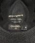 中古・古着 CHANEL (シャネル) ココデザインストローハット ブラック サイズ:M：120000円