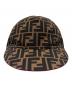 FENDI (フェンディ) Fendirama Baseball Cap / キャップ ブラウン サイズ:58cm：35000円