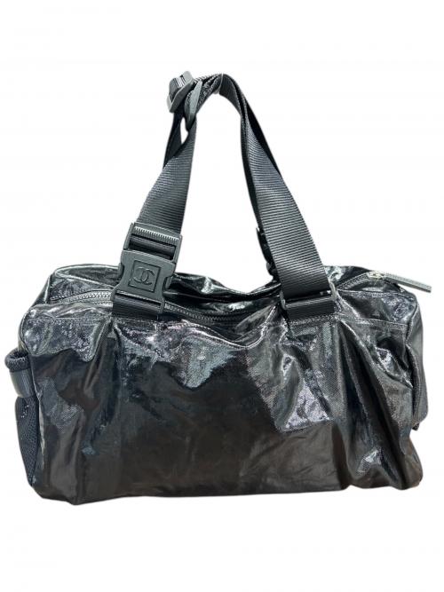 CHANEL（シャネル）CHANEL (シャネル) スポーツライン/ダッフルバッグ ブラック サイズ:-の古着・服飾アイテム