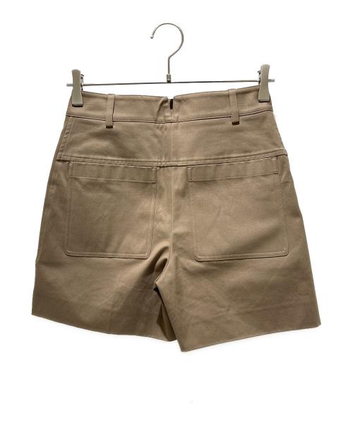 HERMES（エルメス）HERMES (エルメス) キュロットショートパンツ ブラウン サイズ:34の古着・服飾アイテム