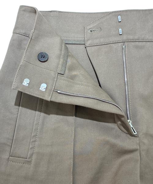 HERMES（エルメス）HERMES (エルメス) キュロットショートパンツ ブラウン サイズ:34の古着・服飾アイテム