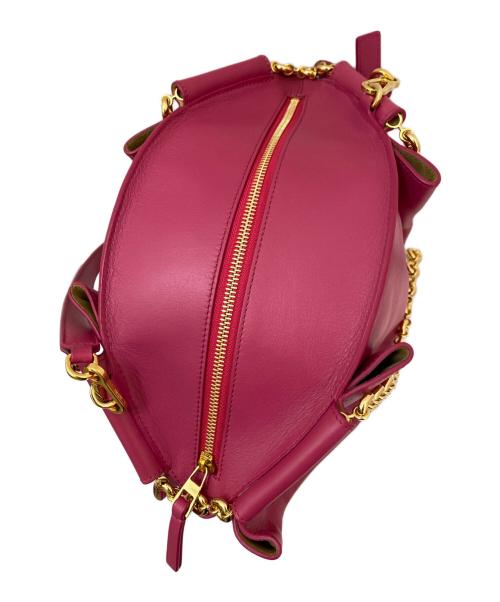LOEWE（ロエベ）LOEWE (ロエベ) パセオバッグ ショッキングピンクの古着・服飾アイテム