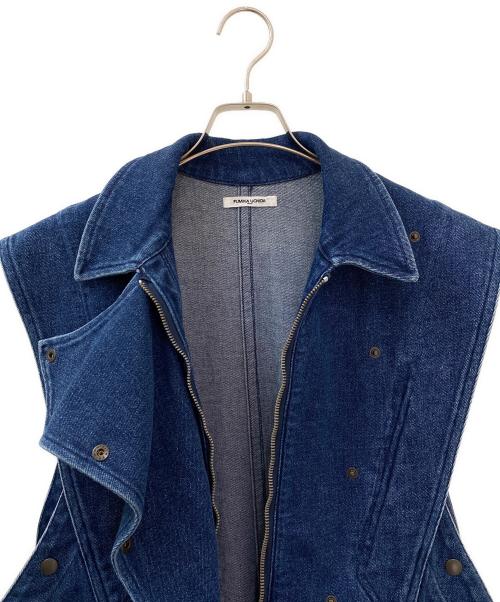 FUMIKA UCHIDA（フミカウチダ）FUMIKA UCHIDA (フミカウチダ) STRETCH DENIM MICRO MINI DRESS インディゴ サイズ:36の古着・服飾アイテム