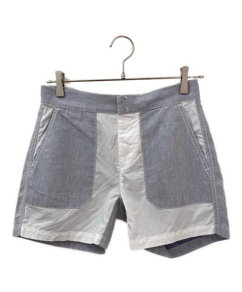 MM6 Maison Margiela（エムエムシックスメゾンマルジェラ）MM6 Maison Margiela (エムエムシックスメゾンマルジェラ) ノースリーブシャツ・ショーツ スカイブルー サイズ:38の古着・服飾アイテム
