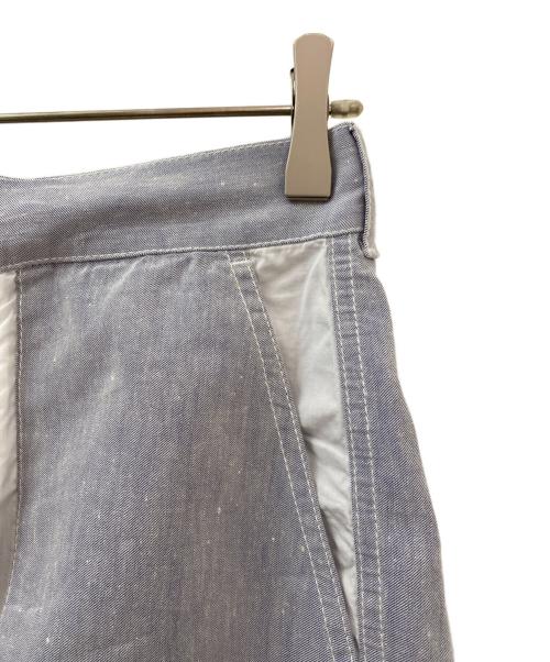 MM6 Maison Margiela（エムエムシックスメゾンマルジェラ）MM6 Maison Margiela (エムエムシックスメゾンマルジェラ) ノースリーブシャツ・ショーツ スカイブルー サイズ:38の古着・服飾アイテム