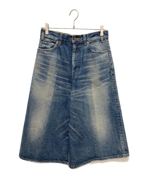 CELINE（セリーヌ）CELINE (セリーヌ) クロップドジーンズ インディゴ サイズ:27の古着・服飾アイテム