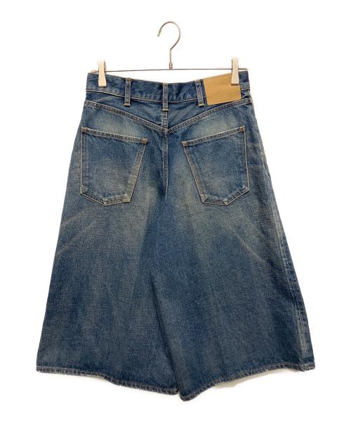 CELINE（セリーヌ）CELINE (セリーヌ) クロップドジーンズ インディゴ サイズ:27の古着・服飾アイテム