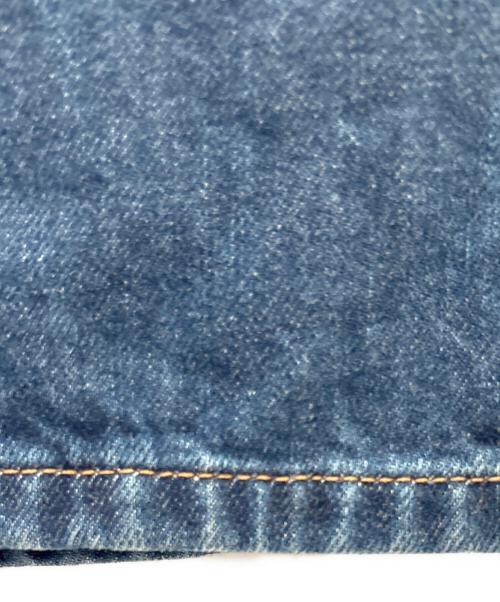 Saint Laurent Paris（サンローランパリ）Saint Laurent Paris (サンローランパリ) 5ポケット ロゴエンブロイダリー デニムパンツ インディゴ サイズ:63.5cm (W25)の古着・服飾アイテム