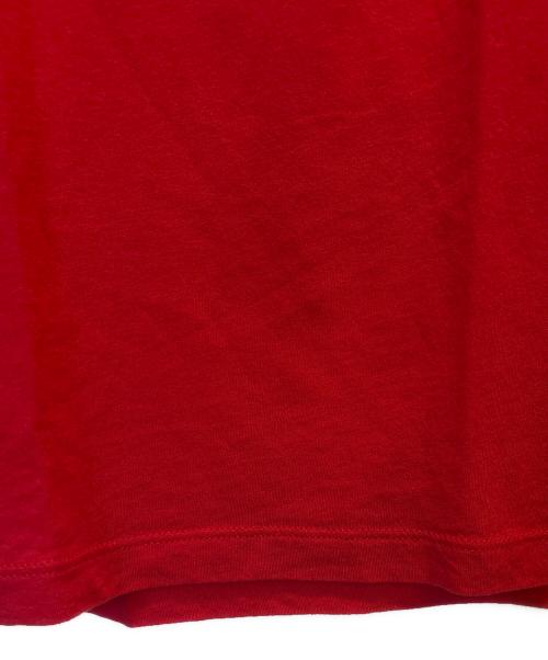 Saint Laurent Paris（サンローランパリ）Saint Laurent Paris (サンローランパリ) パラディウムスタープリントクルーネックTシャツ レッド サイズ:XSの古着・服飾アイテム