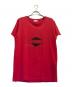 Saint Laurent Paris（サンローランパリ）の古着「パラディウムスタープリントクルーネックTシャツ」｜レッド