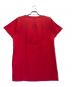 Saint Laurent Paris (サンローランパリ) パラディウムスタープリントクルーネックTシャツ レッド サイズ:XS：13000円