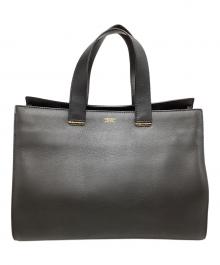 GIORGIO ARMANI（ジョルジオアルマーニ）の古着「ジョルジオアルマーニ/YGWM30/ハンドバッグ」｜ブラック