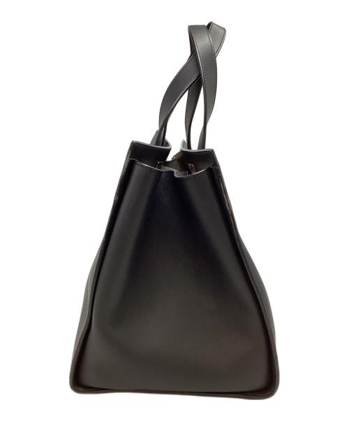 GIORGIO ARMANI（ジョルジオアルマーニ）GIORGIO ARMANI (ジョルジオアルマーニ) ジョルジオアルマーニ/YGWM30/ハンドバッグ ブラックの古着・服飾アイテム