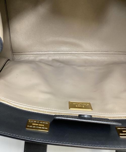 GIORGIO ARMANI（ジョルジオアルマーニ）GIORGIO ARMANI (ジョルジオアルマーニ) ジョルジオアルマーニ/YGWM30/ハンドバッグ ブラックの古着・服飾アイテム