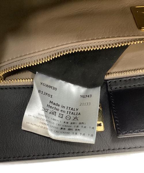 GIORGIO ARMANI（ジョルジオアルマーニ）GIORGIO ARMANI (ジョルジオアルマーニ) ジョルジオアルマーニ/YGWM30/ハンドバッグ ブラックの古着・服飾アイテム