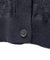 中古・古着 LOUIS VUITTON (ルイ ヴィトン) Monogram Short Sleeve Knit Cardigan/モノグラム 半袖ニットカーディガン/RW252WW SXX FTKC26 ブラック サイズ:S 未使用品：150000円