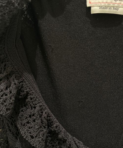 ALEXANDRE McQUEEN（アレキサンダー マックイーン）ALEXANDRE McQUEEN (アレキサンダー マックイーン) レースワンピース ブラック サイズ:XSの古着・服飾アイテム
