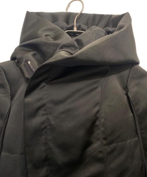 RICK OWENS（リックオウエンス）RICK OWENS (リックオウエンス) クロップドパーカー ブラック サイズ:38の古着・服飾アイテム