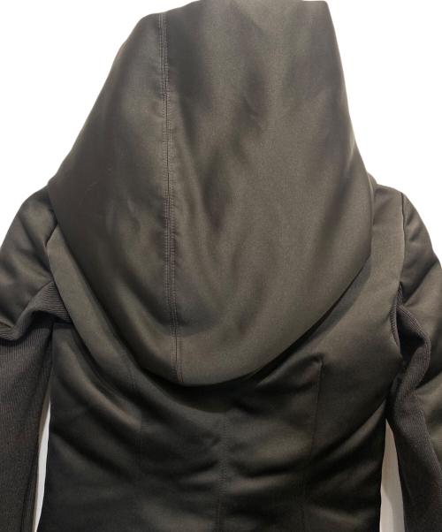 RICK OWENS（リックオウエンス）RICK OWENS (リックオウエンス) クロップドパーカー ブラック サイズ:38の古着・服飾アイテム